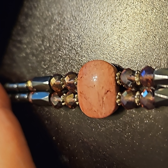 Hematite magnetic bracelet - Picture 4 of 4